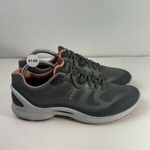 ECCO Biom Fjuel Racer Womens Size 10 Gray Athletic Sneakers